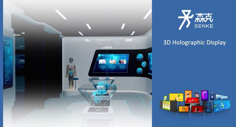 Senke New Products Hologrāfiskais vitrīnas skapis